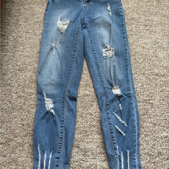 Guess Blue Distressed Jeans - Picture 4 of 4